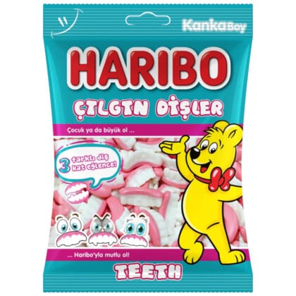 Haribo Teeth (80g)
