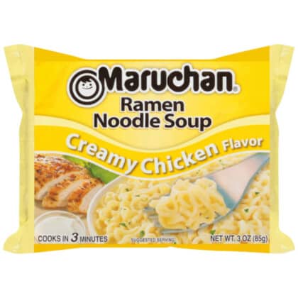 Maruchan Ramen Noodle Soup Creamy Chicken Flavour (85g)
