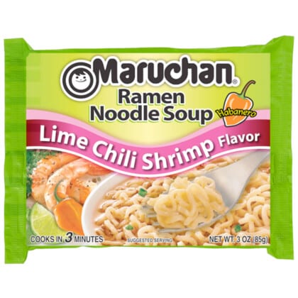 Maruchan Ramen Noodle Soup Lime Chilli Shrimp Flavour (85g)