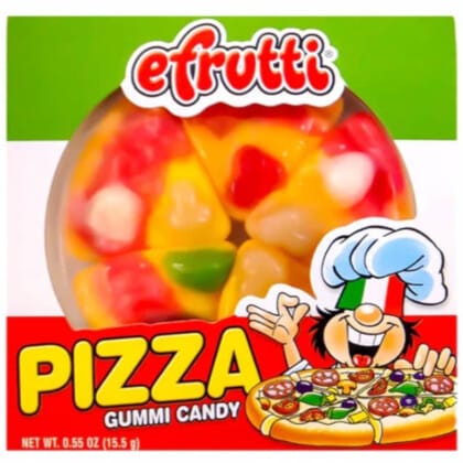 eFrutti Gummi Candy Mini Pizza (15.5g)