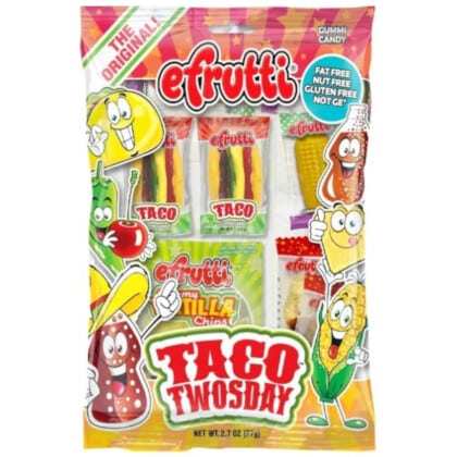 eFrutti Gummi Taco Twosday Bag (77g)
