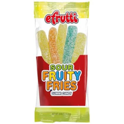 eFrutti Sour Gummi Candy Fruity Fries (15.5g)
