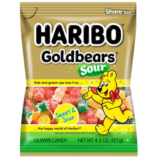 Haribo Sour Goldbears (127g)