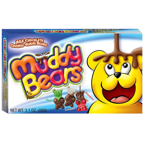 Muddy Bears Milk Chocolate Covered Gummi Bears (88g)