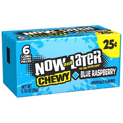 Now and Later Chewy Blue Raspberry (26g)