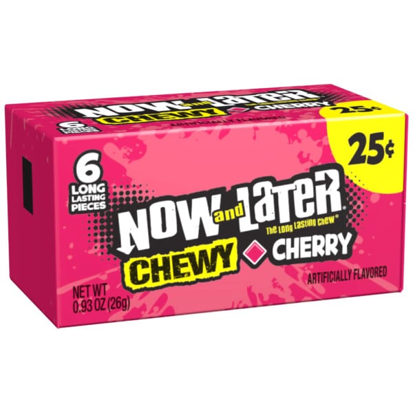 EXPIRED - Now and Later Chewy Cherry (26g) BB 12/2023