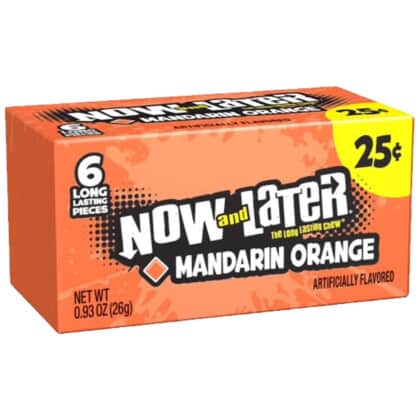 EXPIRED - Now and Later Mandarin Orange (26g) BB 05/2023