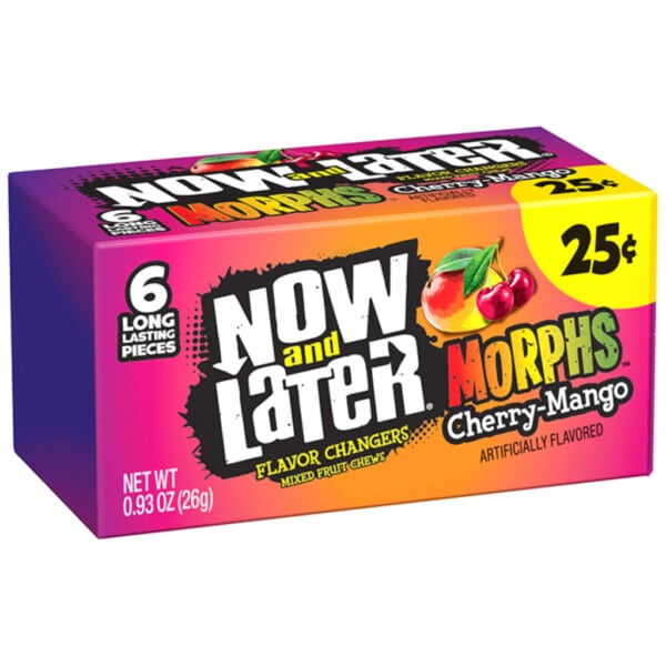 Now and Later Morphs Cherry Mango (26g)