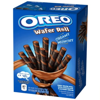 Oreo Chocolate Wafer Rolls (54g)