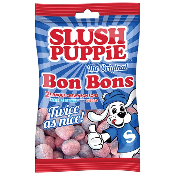 Slush Puppie Blue Raspberry & Cherry Bon Bons (100g)