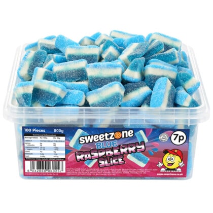 Sweetzone Blue Raspberry Slices 100 x 7p (800g)