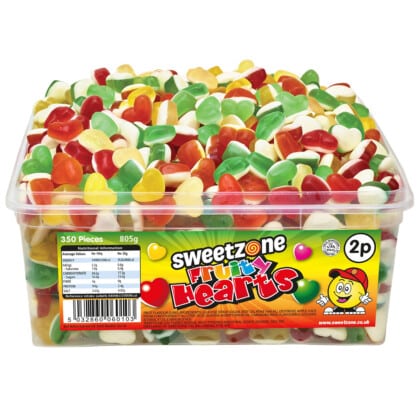 Sweetzone Fruity Hearts 350 x 2p (805g)