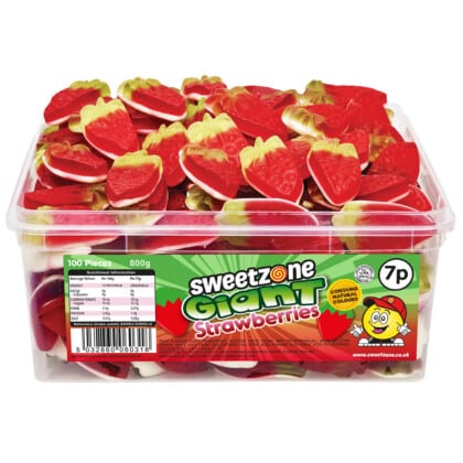 Sweetzone Giant Strawberries 100 x 7p (800g)