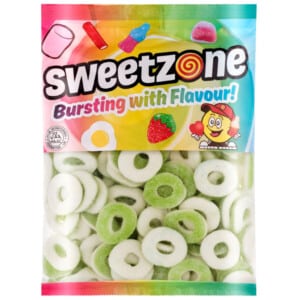 Sweetzone Sour Apple Rings (1kg)
