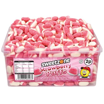 Sweetzone Strawberry Puffs 350 x 2p (805g)