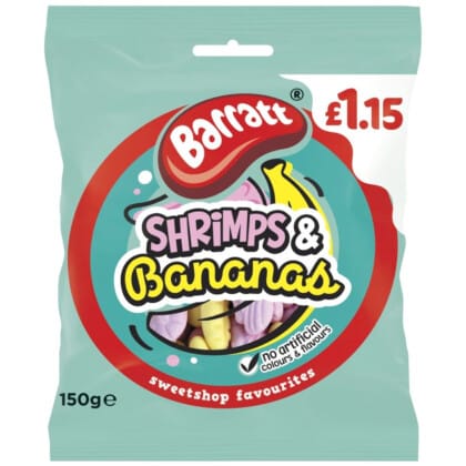 Barratt Shrimps & Bananas (150g)