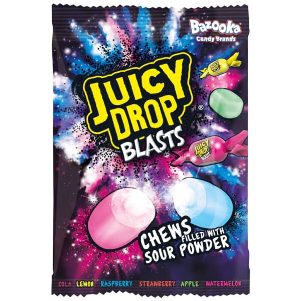 Bazooka Juicy Drop Blasts Bag (140g)
