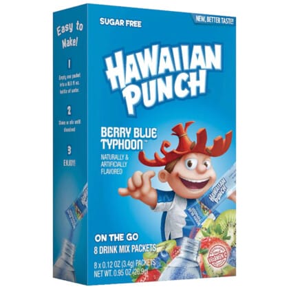 Hawaiian Punch - Singles To Go - Berry Blue Typhoon (26g)