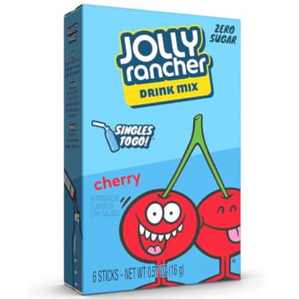 Jolly Rancher - Singles To Go - Cherry Flavour (16g)