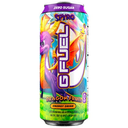 G FUEL Zero Sugar Energy Drink - Spyro - Dragon Fruit (473ml)