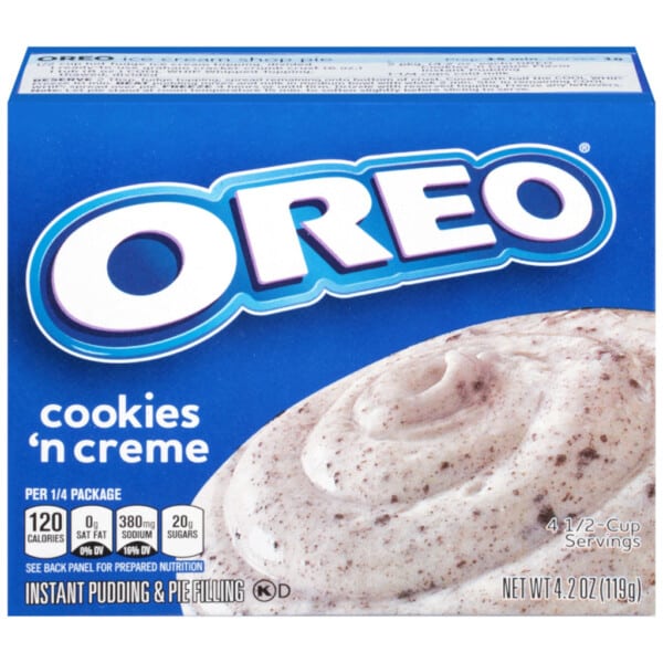 Jell-O Oreo Cookies 'n Creme Instant Pudding (119g)