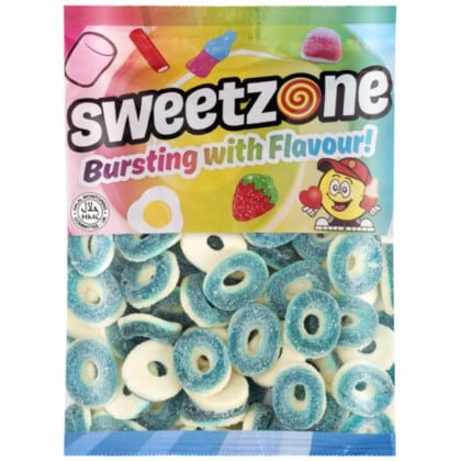 Sweetzone Blue Raspberry Rings (1kg)