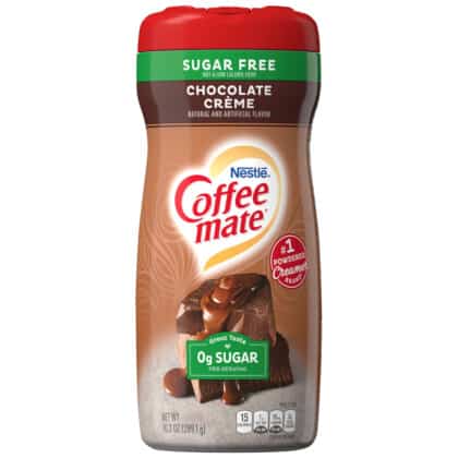 Nestle Coffee Mate Sugar Free Chocolate Creme (289.1g)