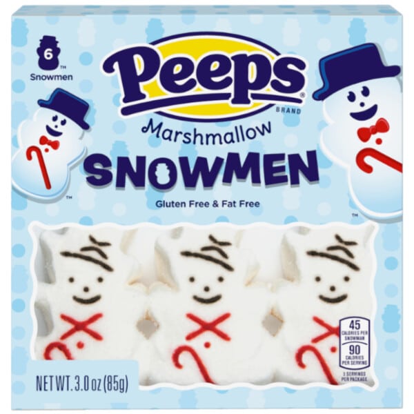 EXPIRED - Peeps Marshmallow Snowmen (85g) BB 07/2023