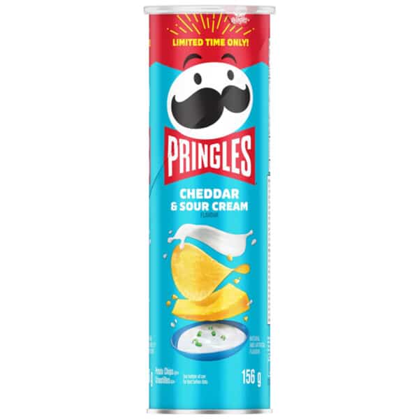 Pringles Cheddar & Sour Cream (156g)