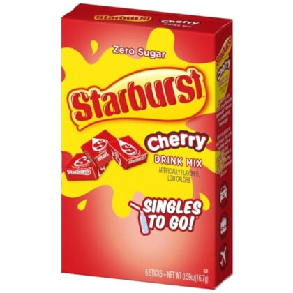 Starburst - Singles To Go - Cherry Flavour (16g)