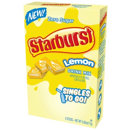 Starburst - Singles To Go - Lemon Flavour (17g)