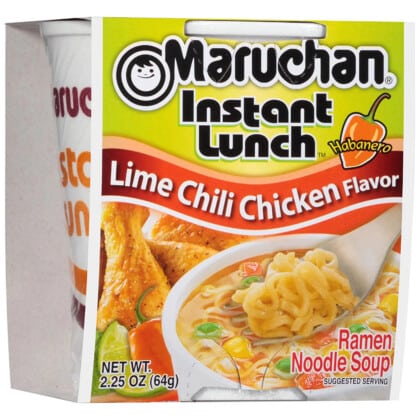 Maruchan Instant Lunch Hot & Spicy Lime Chilli Chicken Flavour (64g)