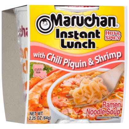 EXPIRED - Maruchan Instant Lunch Hot & Spicy with Chilli Piquin & Shrimp Flavour (64g) BB 20/08/23