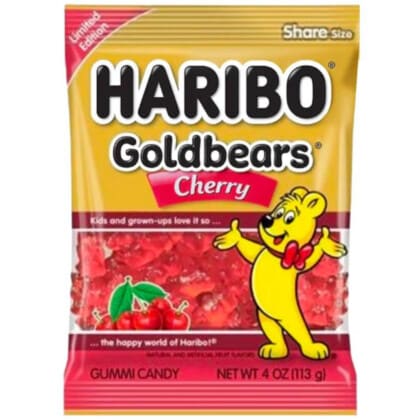 Haribo Gold Bears Cherry (113g)