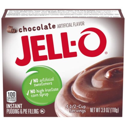 Jell-O Chocolate Instant Pudding Mix (110g)