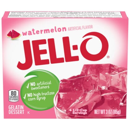 Jell-O Watermelon Gelatin Dessert (85g)