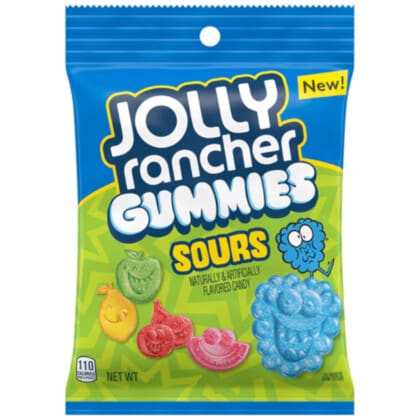 Jolly Rancher Gummies Sours Bag (184g)
