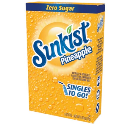 Sunkist - Singles To Go - Pineapple Flavour (15g)