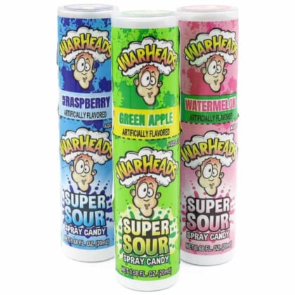 Warheads Super Sour Candy Spray Assorted (19g)