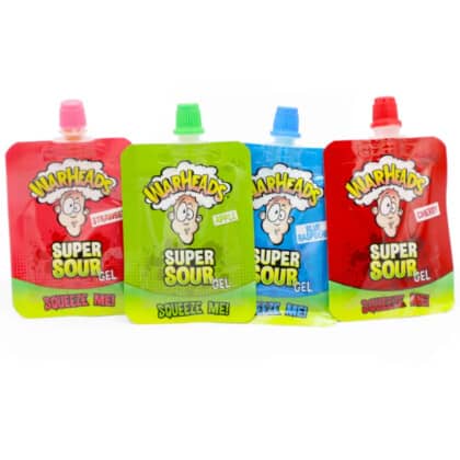 Warheads Super Sour Squeeze Me! Gel Assorted (20g)