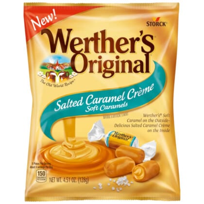 Werther's Original Salted Creme Soft Caramels (128g)