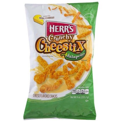 Herr's Jalapeno Crunchy Cheestix (227g)