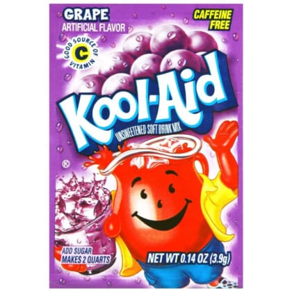 Kool Aid 2QT Grape (3.9g)