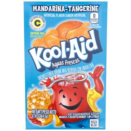 Kool Aid 2QT Mandarina & Tangerine (5.1g)