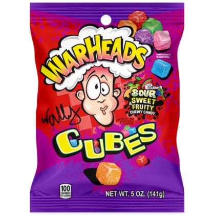 Warheads Sour Chewy Cubes (142g)