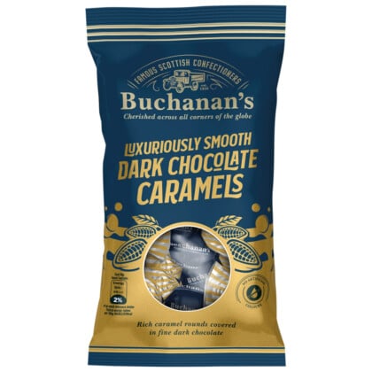 Buchanan's Luxuriously Smooth Dark Chocolate Caramels (110g)