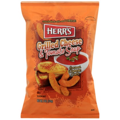 Herr's Grilled Cheese & Tomato Soup Curls (170g)