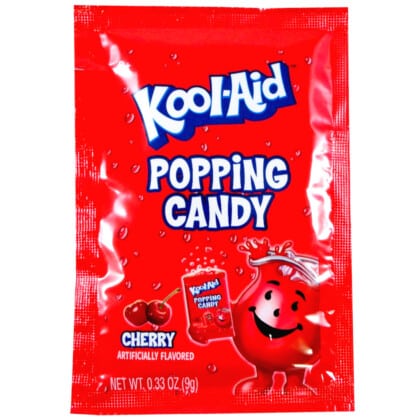 EXPIRED - Kool Aid Popping Candy Pouch Cherry (9g) BB 13/04/24