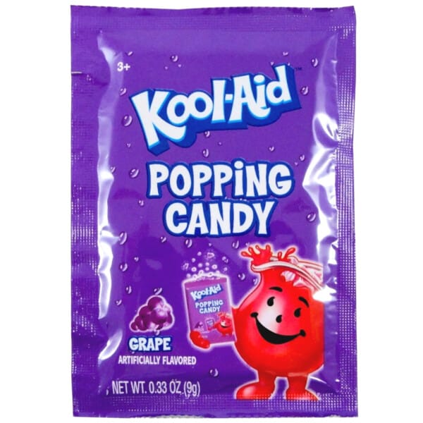 Kool Aid Popping Candy Pouch Grape (9g)
