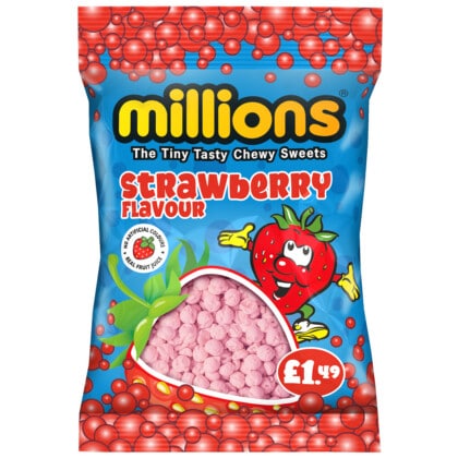 Millions Strawberry Hanging Bag (110g)